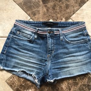 JOE’S denim jeans frayed SHORTS sz 26